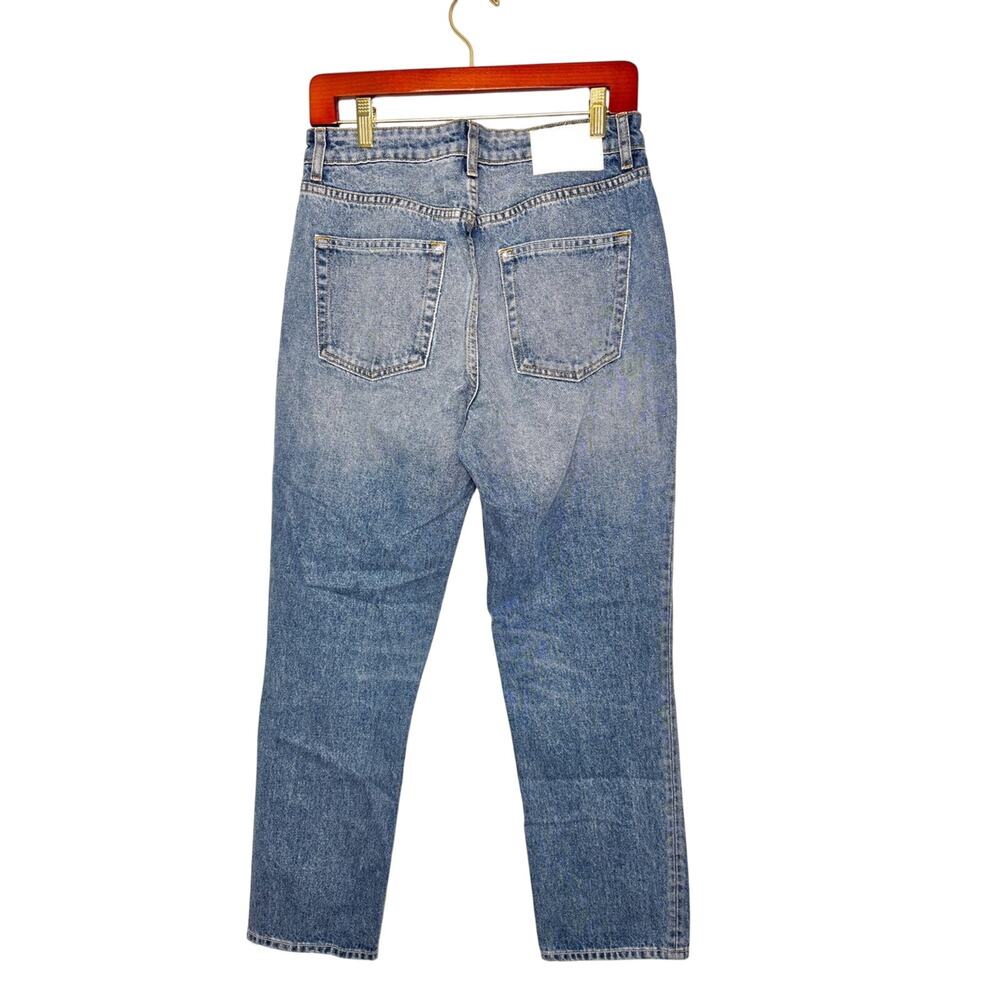 GRLFRND The Karolina High Rise Straight Crop Jeans Long Island Wash 27 - Picture 5 of 9